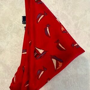 Polo by Ralph Lauren Red Sailboat Scarf